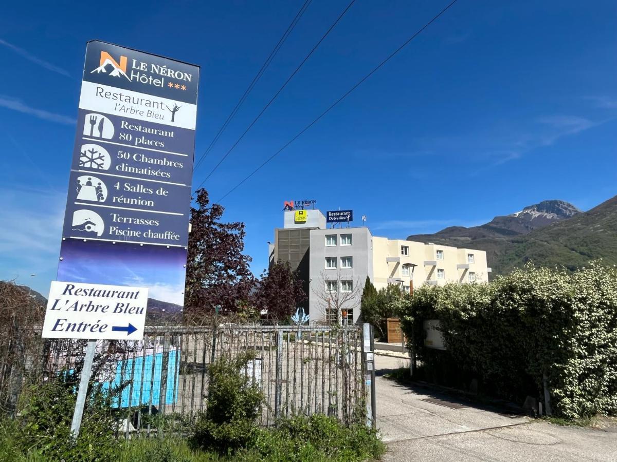 Hotel Le Neron - Logis Fontanil-Cornillon Bagian luar foto